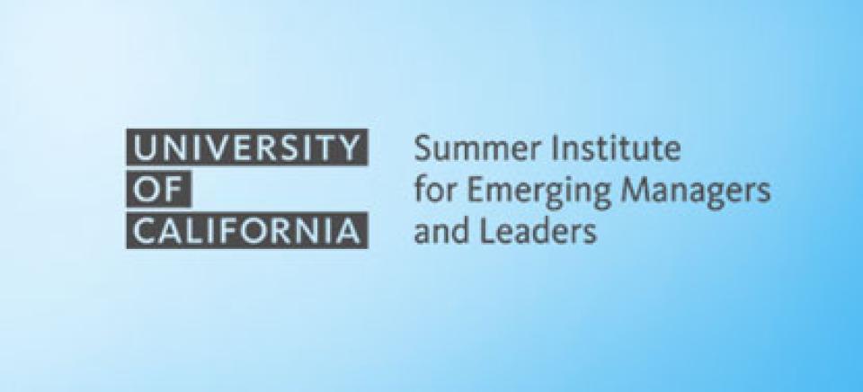 University of California — Emerging Managers & Leaders